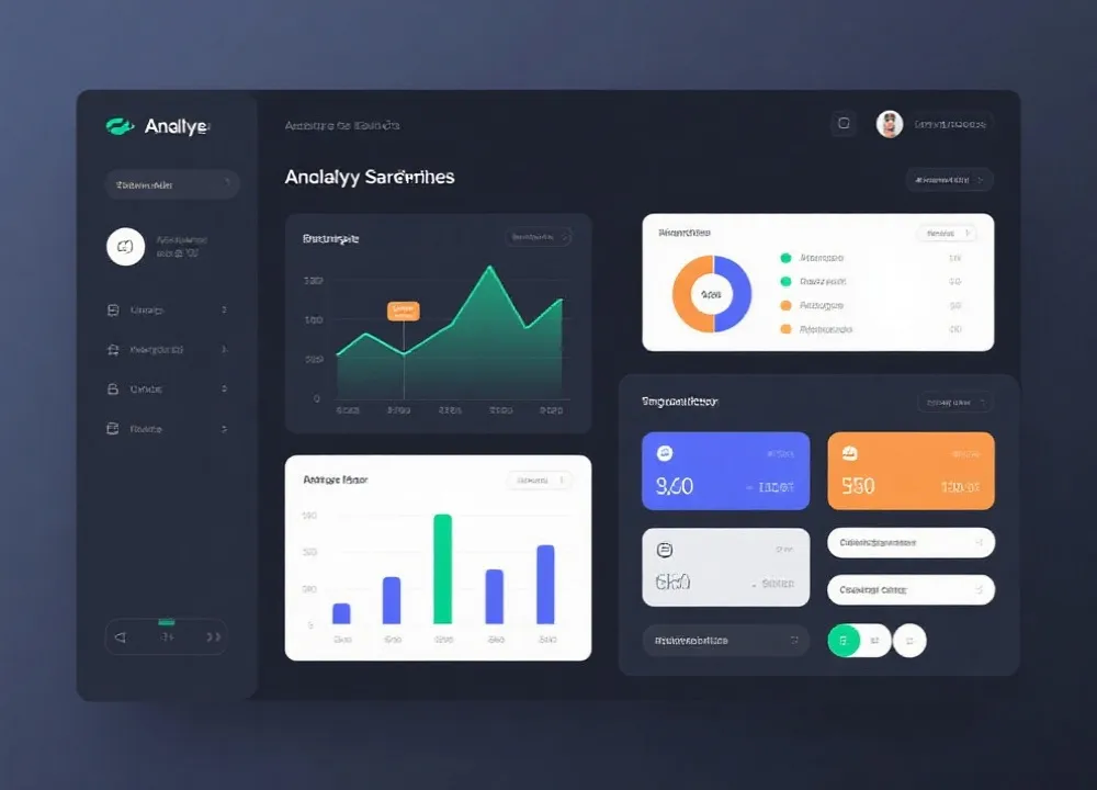 数据趋势可视化仪表盘